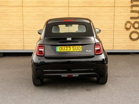Fiat 500E Hatchback Black #6