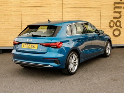 Audi A3 Hatchback AO22NRL Blue #2