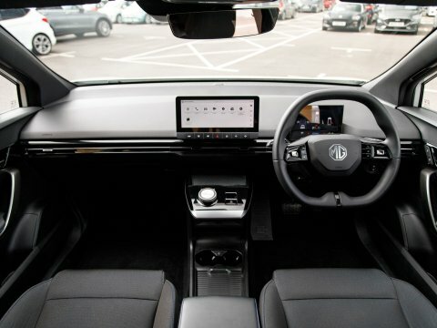 MG MG4 Hatchback White #3
