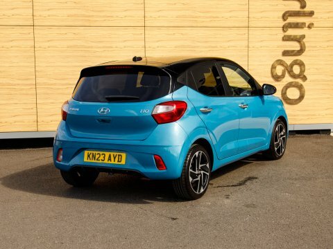 Hyundai I10 Hatchback Blue #2