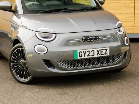 Fiat 500E 87Kw Icon 42Kwh Black #11