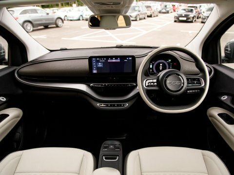 Fiat 500E Hatchback Grey #3
