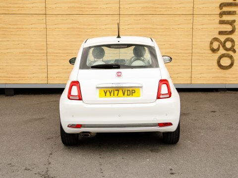 Fiat 500 Hatchback White #6