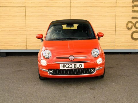 Fiat 500 Convertible HK23DLO Orange #5