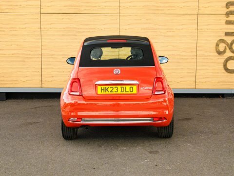 Fiat 500 Convertible HK23DLO Orange #6
