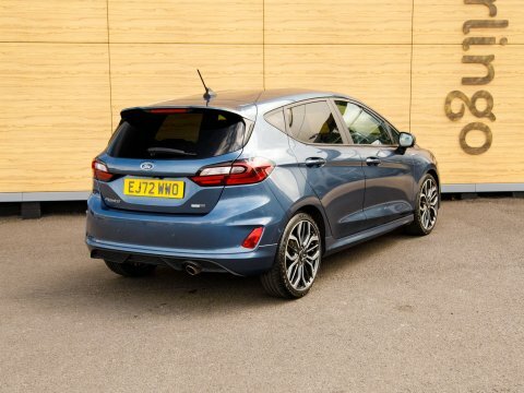 Ford Fiesta Hatchback EJ72WWO Blue #2