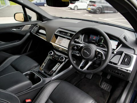 Jaguar I-Pace Suv Blue #4