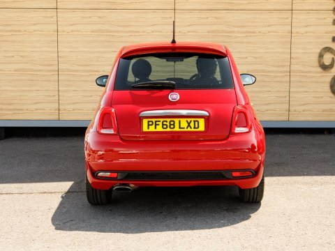Fiat 500 500 S Red #6
