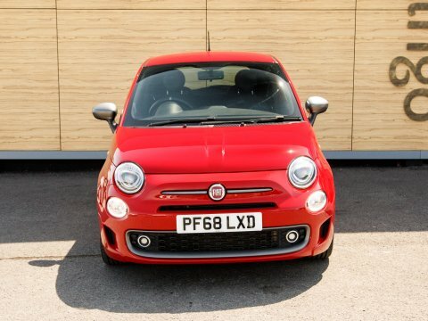 Fiat 500 500 S Red #5