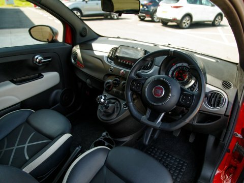 Fiat 500 500 S Red #4