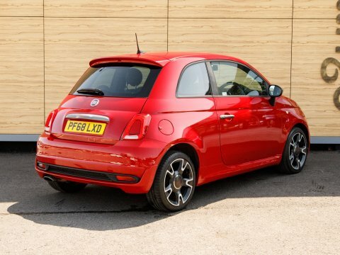 Fiat 500 500 S Red #2