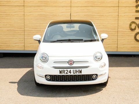 Fiat 500 Hatchback WR24UHW White #5