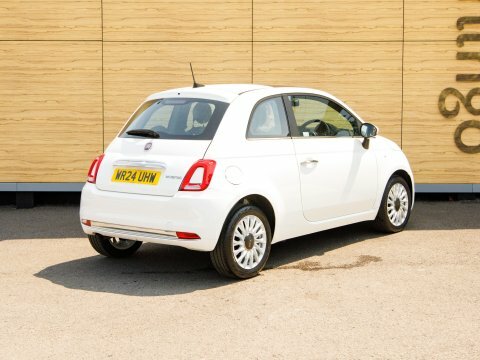 Fiat 500 Hatchback WR24UHW White #2