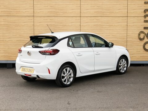 Vauxhall Corsa Hatchback SO23DKV White #2