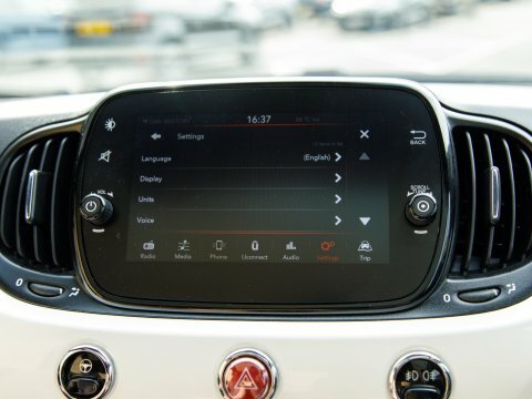 Fiat 500 Hatchback Black #25