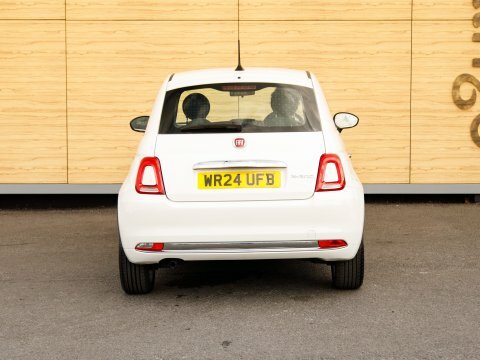 Fiat 500 Hatchback White #6