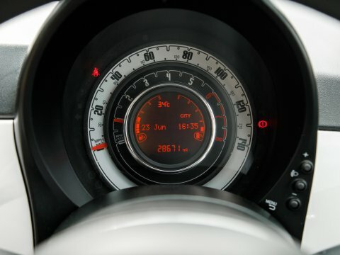 Fiat 500 Hatchback Black #14