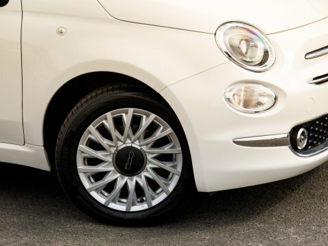 Fiat 500 Hatchback Black #11