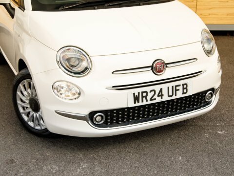Fiat 500 Hatchback Black #10