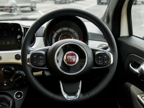 Fiat 500 Hatchback Black #19