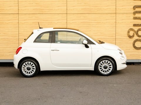 Fiat 500 Hatchback Black #12