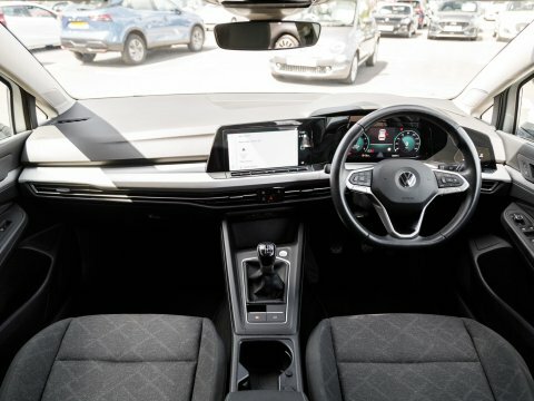 Volkswagen Golf Hatchback WO21XRV White #3