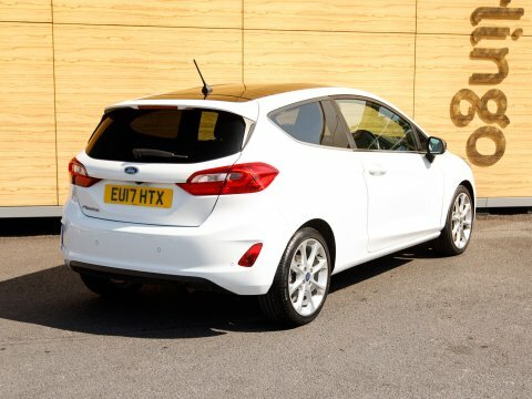 Ford Fiesta Hatchback EU17HTX White #2