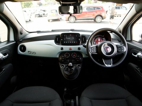 Fiat 500 Hatchback Green #3