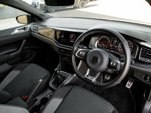 Volkswagen Polo Hatchback BV71VJY Black #4