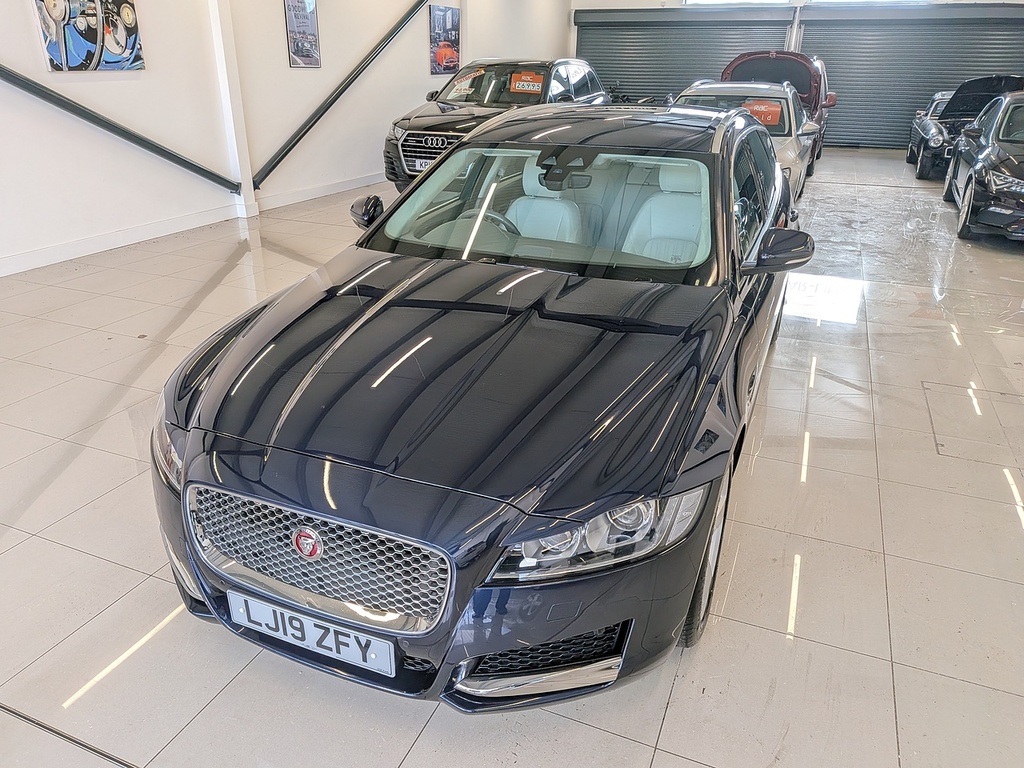 Jaguar XF I Portfolio Blue #2
