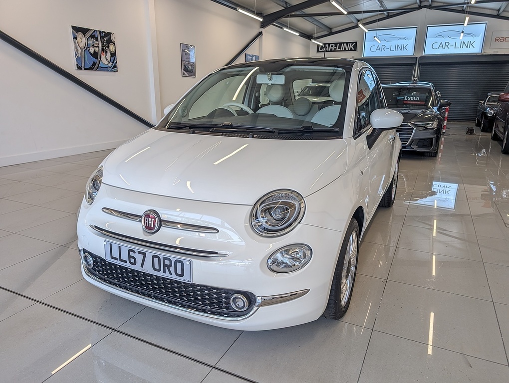 Fiat 500 Lounge White