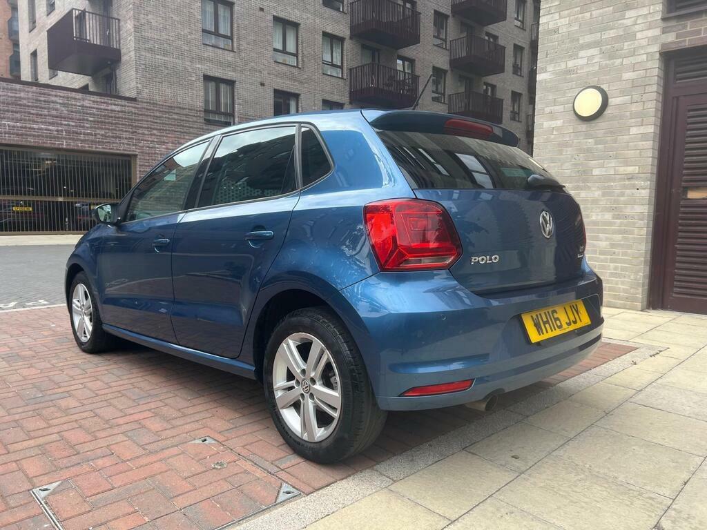 Volkswagen Polo 1.2 Tsi Bluemotion Tech Match Euro 6 S S WH16JJY Blue #2