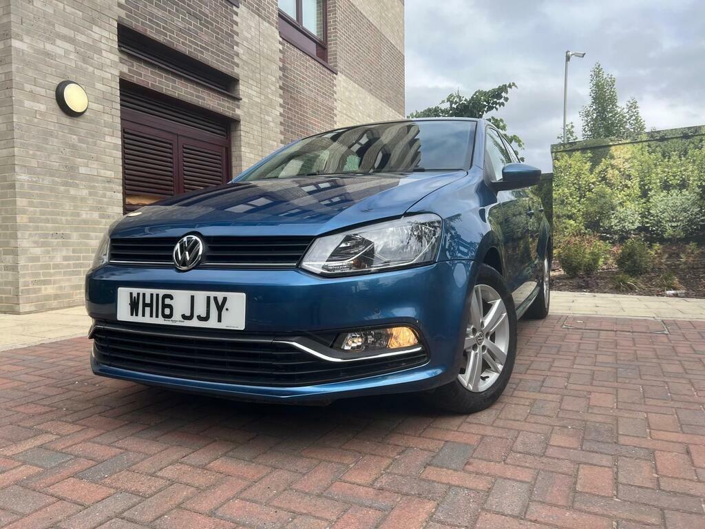 Volkswagen Polo 1.2 Tsi Bluemotion Tech Match Euro 6 S S WH16JJY Blue #5