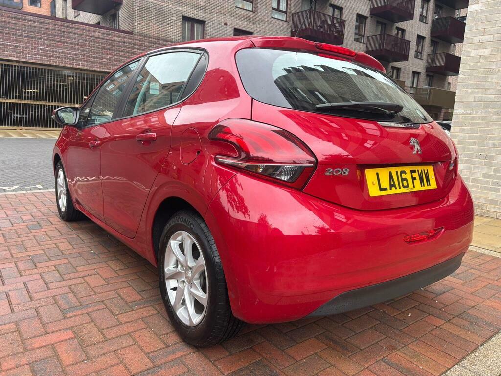 Peugeot 208 1.2 Puretech Active Euro 6 Red #2