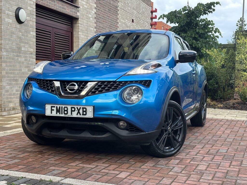 Nissan Juke 1.2 Dig-t Tekna Euro 6 S S FM18PXB Blue #6