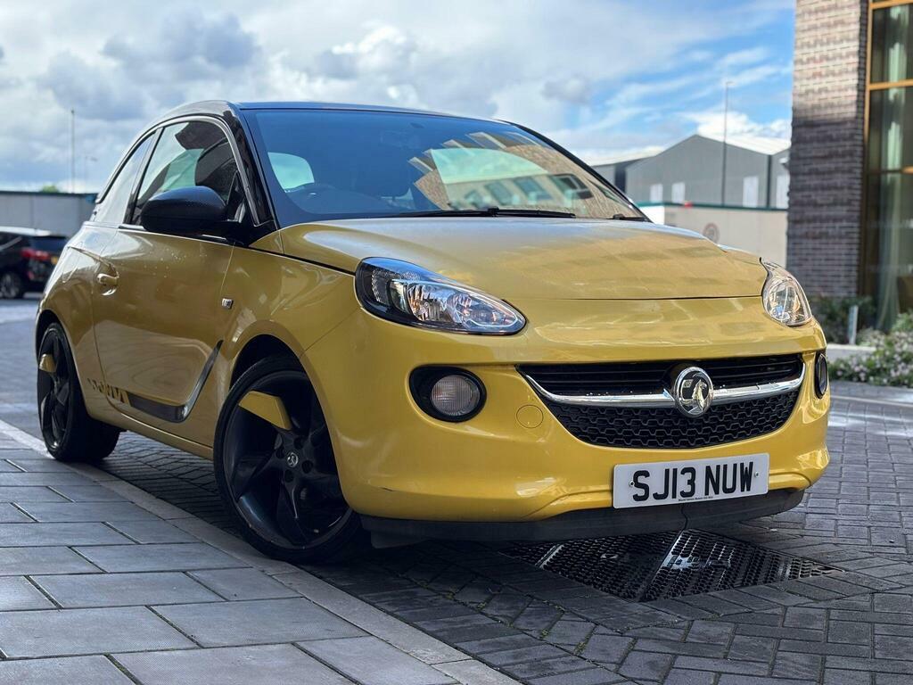Vauxhall Adam 1.4 16V Slam Euro 5 Yellow