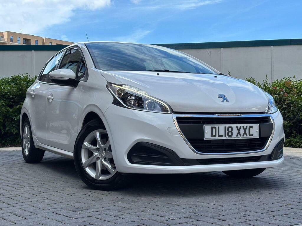 Peugeot 208 1.2 Puretech Active Euro 6 S S White