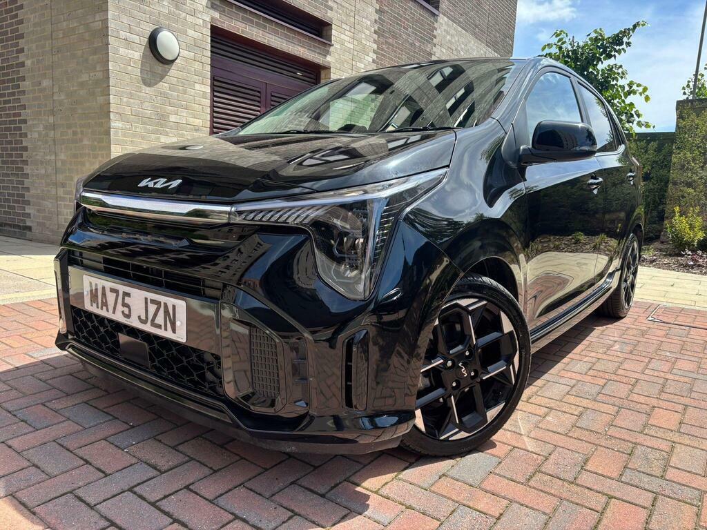 Kia Picanto 1.0 Gt-line S Amt Euro 6 S S Black #5