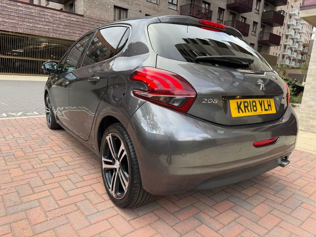 Peugeot 208 1.6 Bluehdi Gt Line Euro 6 Grey #2