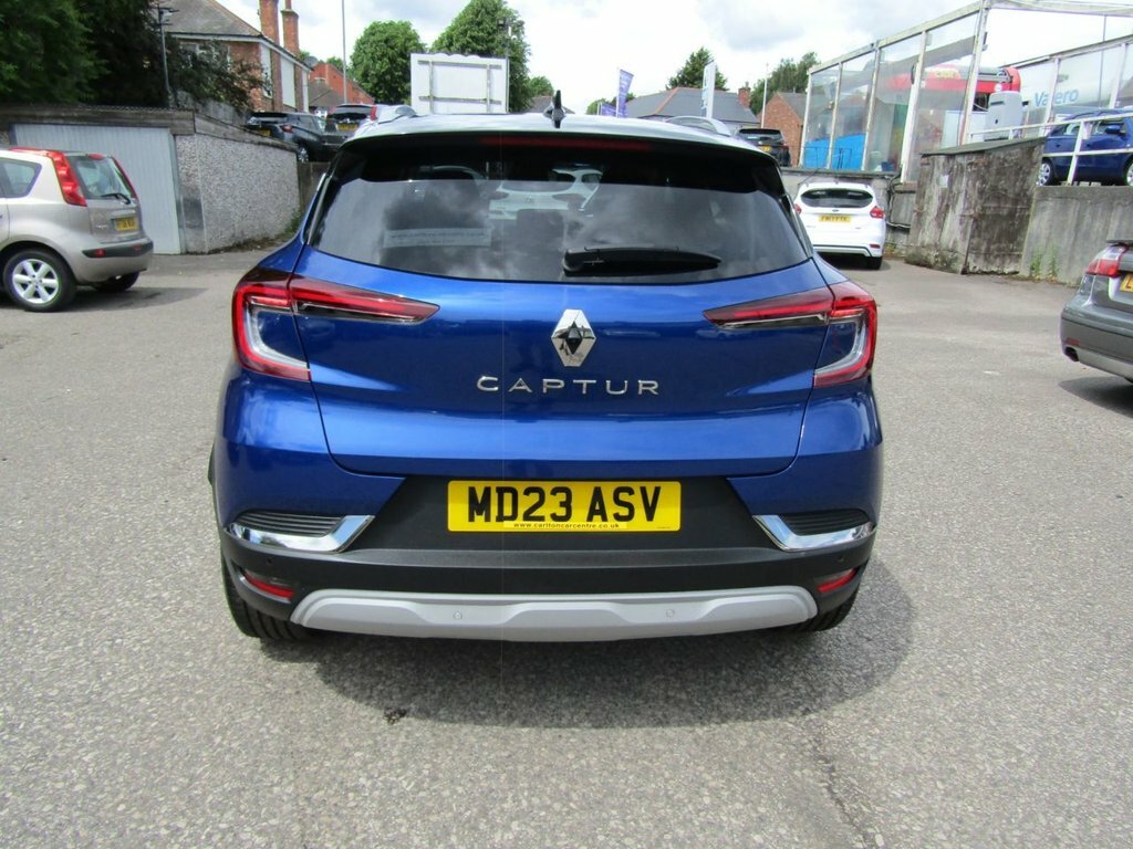 Renault Captur 1L Techno Blue #5
