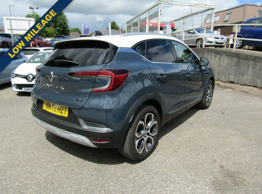 Renault Captur 1L Techno Blue #4