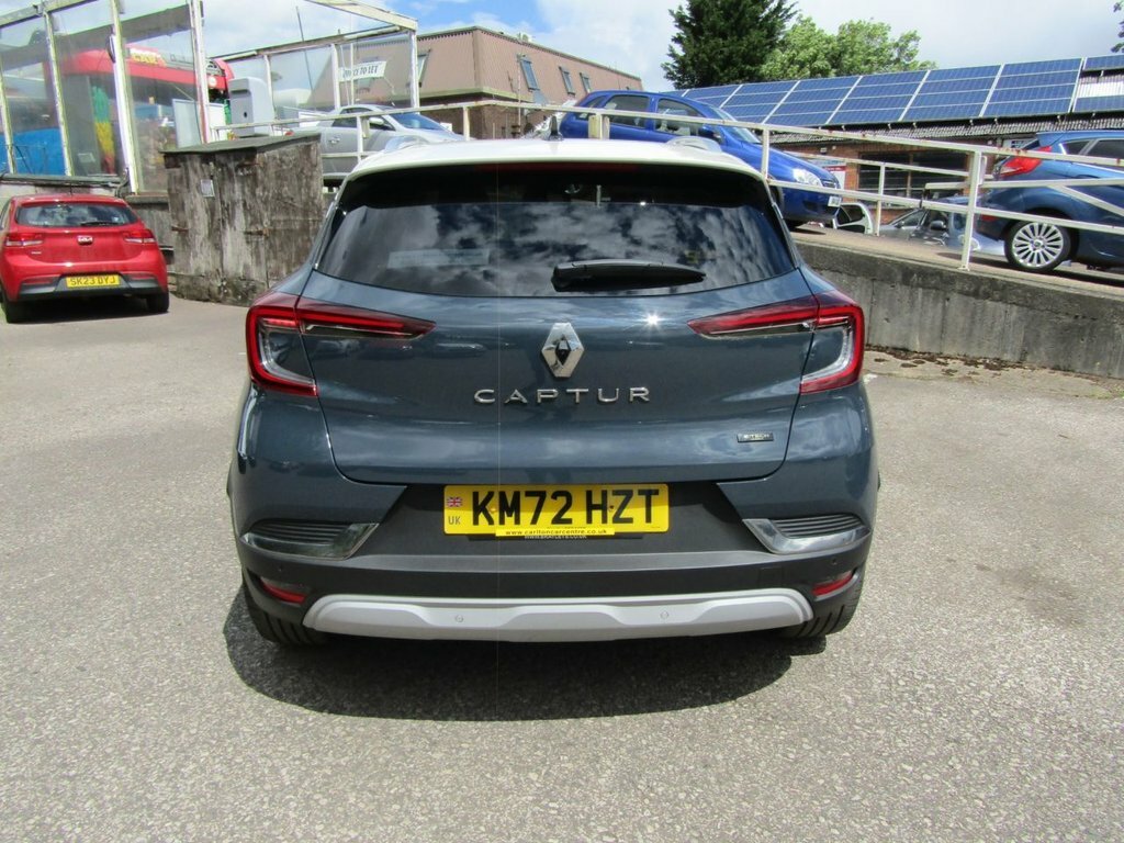 Renault Captur 1L Techno Blue #5