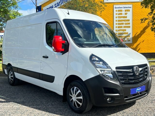 Vauxhall Movano Automatic KS21BWD White #2