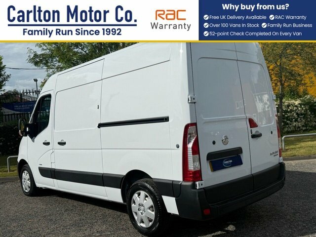 Vauxhall Movano Automatic KS21BWD White #3