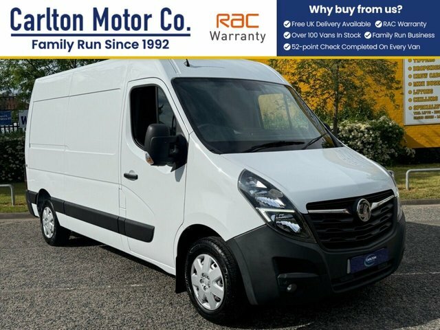 Vauxhall Movano Automatic White