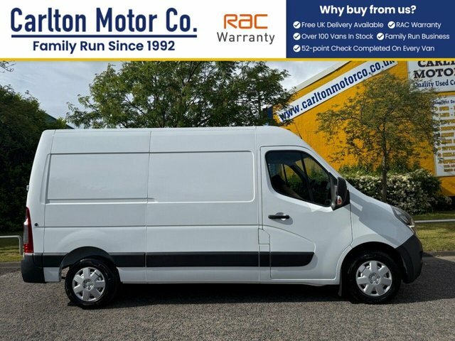 Vauxhall Movano Automatic KS21BWD White #2