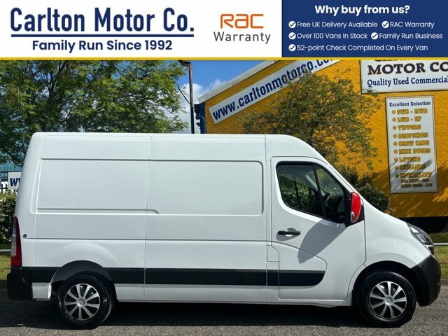Vauxhall Movano Automatic KS21BWD White #3