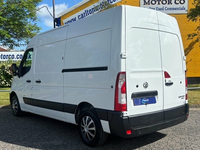 Vauxhall Movano Automatic KS21BWD White #6