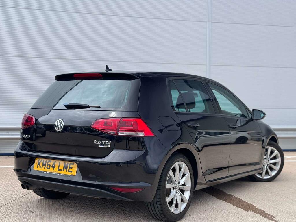 Volkswagen Golf 2.0 Tdi Bluemotion Tech Gt Euro 5 Ss Black #5