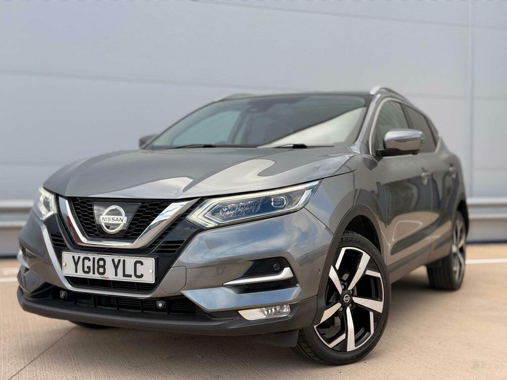 Nissan Qashqai 1.2 Dig-t Tekna Euro 6 Ss YG18YLC Grey #3